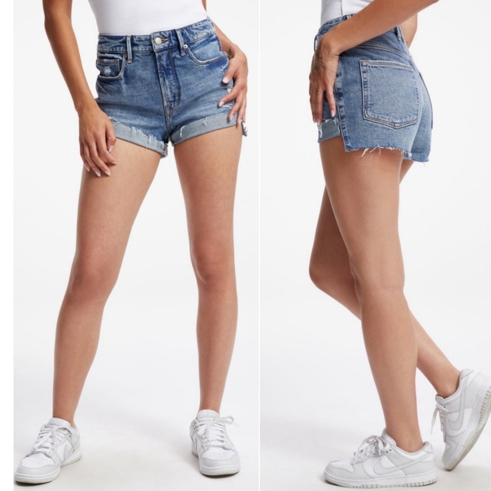 Good American Good Curve Shorts